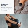 2 db pánt készlet Samsung Galaxy Fit 2, Kwmobile, szürke/lila, szilikon, 53962.06