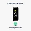 2 db pánt készlet Samsung Galaxy Fit 2, Kwmobile, szürke/lila, szilikon, 53962.06
