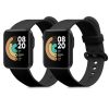 2 db szíj készlet Xiaomi Mi Watch Lite/Redmi Watchhoz, Kwmobile, fekete, szilikon, 54778.06