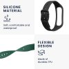 2 db pánt készlet Samsung Galaxy Fit 2 telefonhoz, Kwmobile, fekete/zöld, szilikon, 53962.05