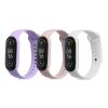 3 db pánt készlet Xiaomi Mi Smart Band 6/Mi Band 6/Mi Band 5 készülékhez, Kwmobile, többszínű, szilikon, 58183.02