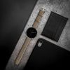 Huami Amazfit GTR (47mm)/Amazfit GTR 2 szíj, Kwmobile, zöld, természetes bőr, 54018.107