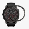 Számlapkeret Garmin Fenix 7, Kwmobile, fekete/ezüst, alumínium, 58350.01