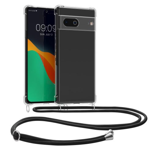 Kwmobile tok Google Pixel 7 telefonhoz, szilikon, átlátszó, 58370.03