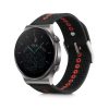 Szíj Huawei Watch GT 2 Pro/Watch GT 2 (46 mm), Kwmobile, fekete, szilikon, 58462.01