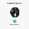 USB töltőkábel Realme Watch S, Kwmobile, fekete, műanyag, 58456.01