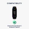 2 db pánt készlet Xiaomi Mi Smart Band 6/Mi Band 6/Mi Band 5 telefonhoz, Kwmobile, zöld/szürke, szilikon, 57428.07