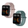 2 db szíj készlet Xiaomi Redmi Watch 2/Redmi Watch 2 Lite, Kwmobile, zöld/rózsaszín, szilikon, 56911.04