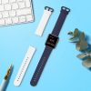 2 db szíj készlet Xiaomi Mi Watch Lite/Redmi Watchhoz, Kwmobile, kék/fehér, szilikon, 54778.07