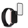 2 db védőfólia készlet Xiaomi Redmi Smart Band Prohoz, Kwmobile, átlátszó/rózsaszín, biztonsági üveg, 57424.02