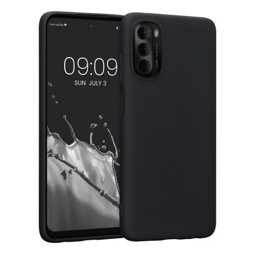 Kwmobile tok Motorola Moto G (2022), szilikon, fekete, 58530.47