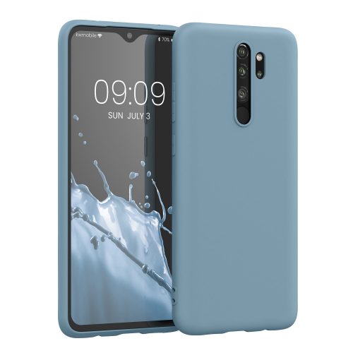 Kwmobile tok Xiaomi Redmi Note 8 Pro telefonhoz, szilikon, zöld, 50242.207