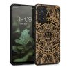 Kwmobile tok Xiaomi Redmi Note 11 Pro/Redmi Note 11 Pro 5G telefonhoz, fa, barna/fekete, 57381.03