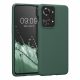 Kwmobile tok OnePlus Nord 2T telefonhoz, szilikon, zöld, 58764.166