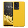 Kwmobile tok OnePlus Nord 2T telefonhoz, szilikon, sárga, 58764.165