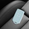 Autókulcs fedél Renault 4 gombokhoz - Smart Key, Kwmobile, zöld, szilikon, 48035.200