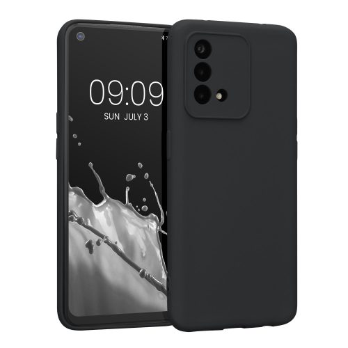 Kwmobile tok OPPO A74, szilikon, fekete, 58907.47