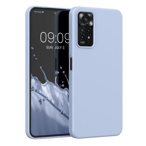 Kwmobile tok Xiaomi Redmi Note 11 Pro/Redmi Note 11 Pro 5G telefonhoz, szilikon, kék, 57373.58