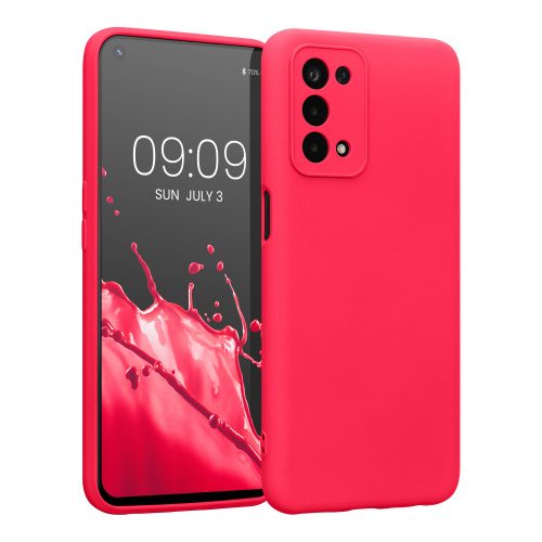 Kwmobile tok OPPO A74 5G/A54 5G, szilikon, rózsaszín, 57571.77