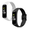 db pánt készlet Samsung Galaxy Fit 2, Kwmobile, fekete/fehér, szilikon, 53962.07 telefonhoz