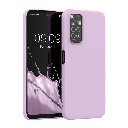 Kwmobile tok Xiaomi Redmi Note 11/Redmi Note 11s telefonhoz, szilikon, lila, 57368.140