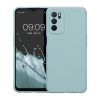 Kwmobile tok OPPO A16/A16s-hoz, szilikon, zöld, 57572.200