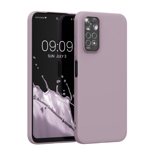 Kwmobile tok Xiaomi Redmi Note 11/Redmi Note 11s telefonhoz, szilikon, lila, 57368.236