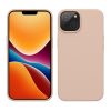 Kwmobile tok Apple iPhone 14 telefonhoz, szilikon, krémszínű, 59071.225