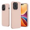 Kwmobile tok Apple iPhone 14 Pro telefonhoz, szilikon, krémszínű, 59081.225