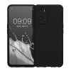 Kwmobile tok OPPO A76/A96-hoz, szilikon, fekete, 59147.01