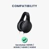 db-os fülpárna készlet Sennheiser HD600/HD600S/HD650 fejhallgatóhoz, Kwmobile, fekete, textil, 59156.01