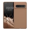 kwmobile tok Google Pixel 7 telefonhoz, Silicon, Brown, 59451.246