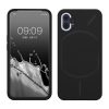 kwmobile Case for Nothing Phone 1, szilikon, fekete, 59912.01