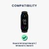 db kwmobile szíj készlet Xiaomi Mi Smart Band 6/Mi Band 6/Band 5 készülékhez, szilikon, zöld/piros, 59792.05