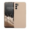 Kwmobile tok OPPO A16/A16s/A54s, krémszínű, szilikon, 57572.225