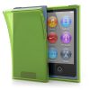 kwmobile tok Apple iPod Nano 7, szilikon, zöld/átlátszó, 13370.149