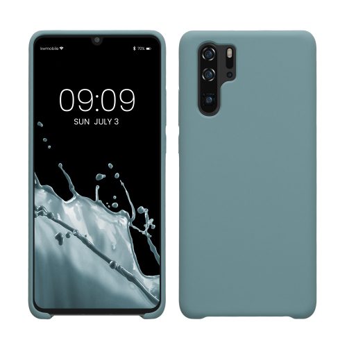 kwmobile tok Huawei P30 Pro-hoz, szilikon, zöld, 47423.206