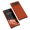 kwmobile tok Google Pixel 6 telefonhoz, Silicon, Brown, 55480.249