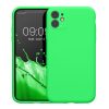 kwmobile tok Apple iPhone 11, szilikon, zöld, 59349.44