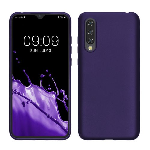 Kwmobile tok Xiaomi Mi 9 Lite telefonhoz, lila, szilikon, 50587.241