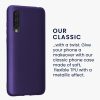 Kwmobile tok Xiaomi Mi 9 Lite telefonhoz, lila, szilikon, 50587.241