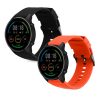 2 db Kwmobile szíj készlet Xiaomi Mi Watch Color Sport/S1 Active, narancssárga/fekete, szilikon, 58971.04