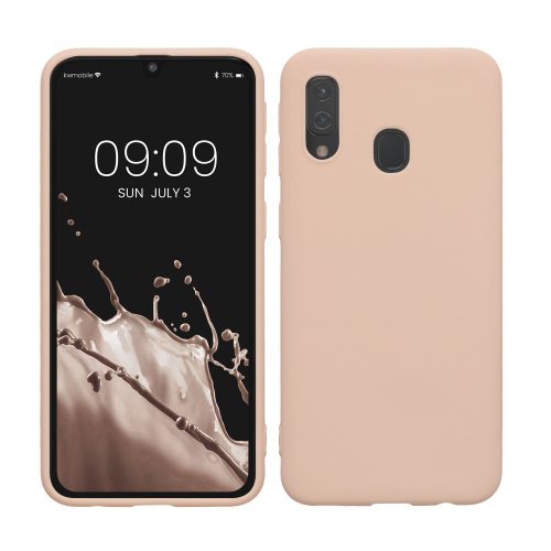 kwmobile tok Samsung Galaxy A40, szilikon, rózsaszín, 48547.225