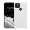 Kwmobile tok Google Pixel 5 telefonhoz, fehér, szilikon, 53633.48