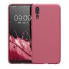 Kwmobile tok Huawei P20-hoz, rózsaszín, szilikon, 44212.167