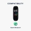 2 db Kwmobile szíj készlet Xiaomi Mi Band 4 telefonhoz, piros/zöld, szilikon, 58889.04