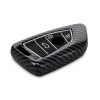 Kwmobile autókulcs fedél BMW 3 gombokhoz, Smart Key, szürke/fekete, műanyag, 56724.03