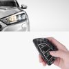 Kwmobile autókulcs fedél BMW 3 gombokhoz, Smart Key, szürke/fekete, műanyag, 56724.03