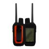 Kwmobile GPS tok Garmin Alpha 200 készülékhez, fekete/piros, szilikon, 59668.47