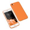 Kwmobile tok Apple iPhone SE 2/iPhone SE 3/iPhone 8 telefonokhoz, narancssárga, szilikon, 39458.150